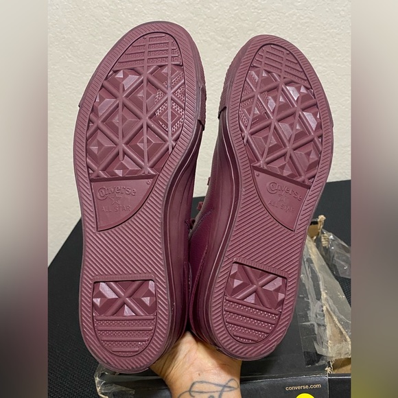 Womens Converse Hi Burgundy sz 8 - Picture 5 of 7